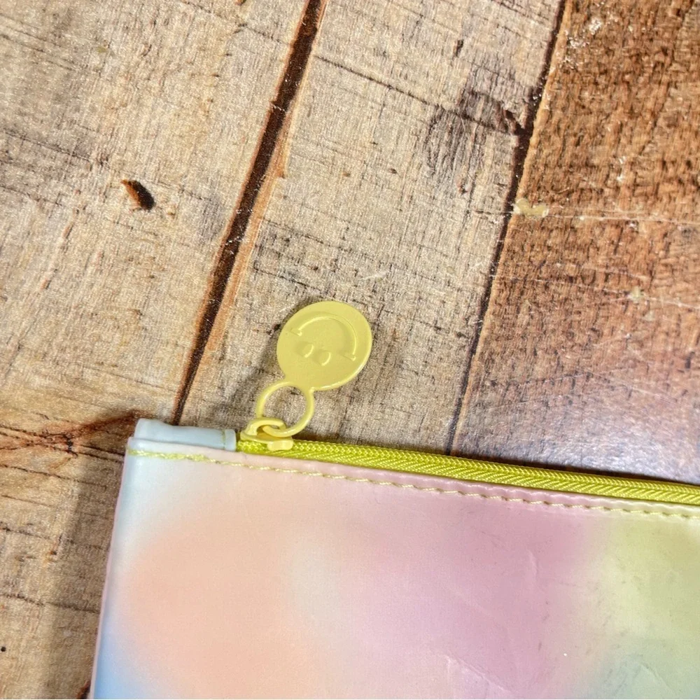 Ipsy Marble Pastel Watercolor Soft Pink Girly Feminine Makeup Bag Bundle